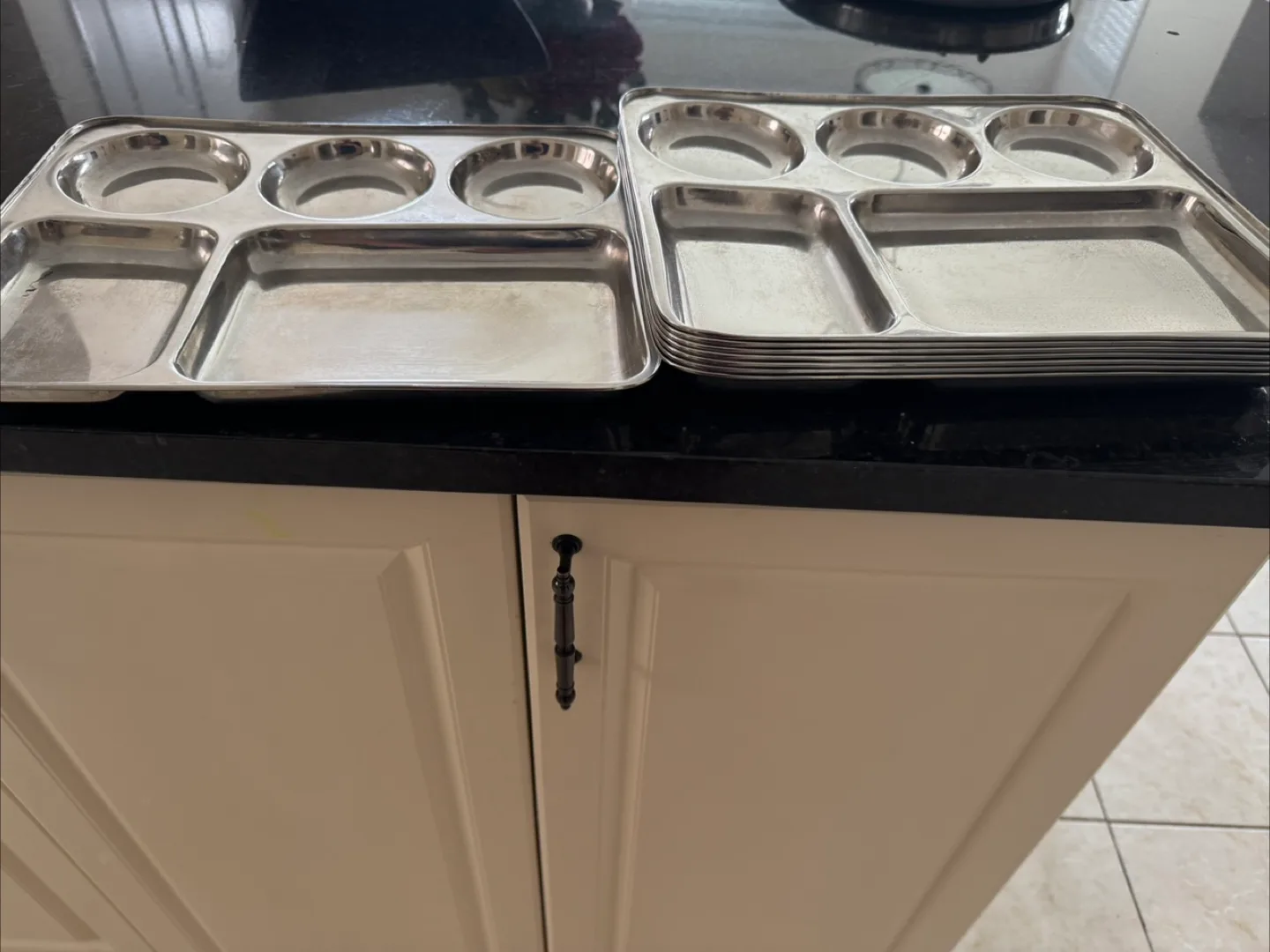 Stainless Steel Thali Set - 7 Pieces thumbnail