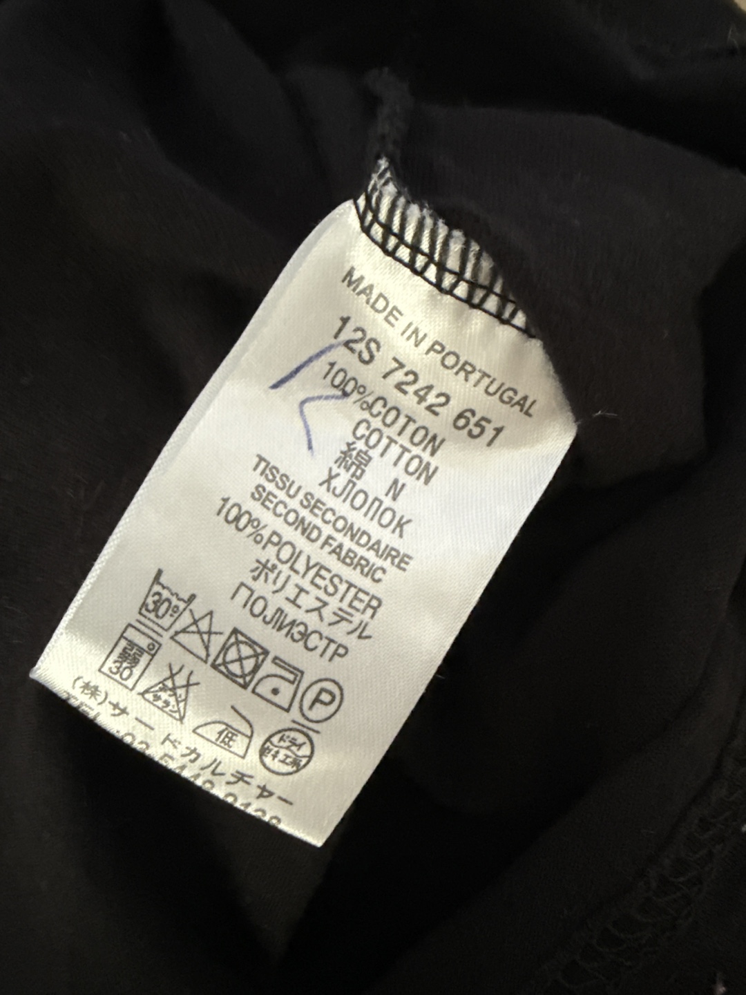 Authentic Givenchy Paris Angel Crest Black T-Shirt - photo 4
