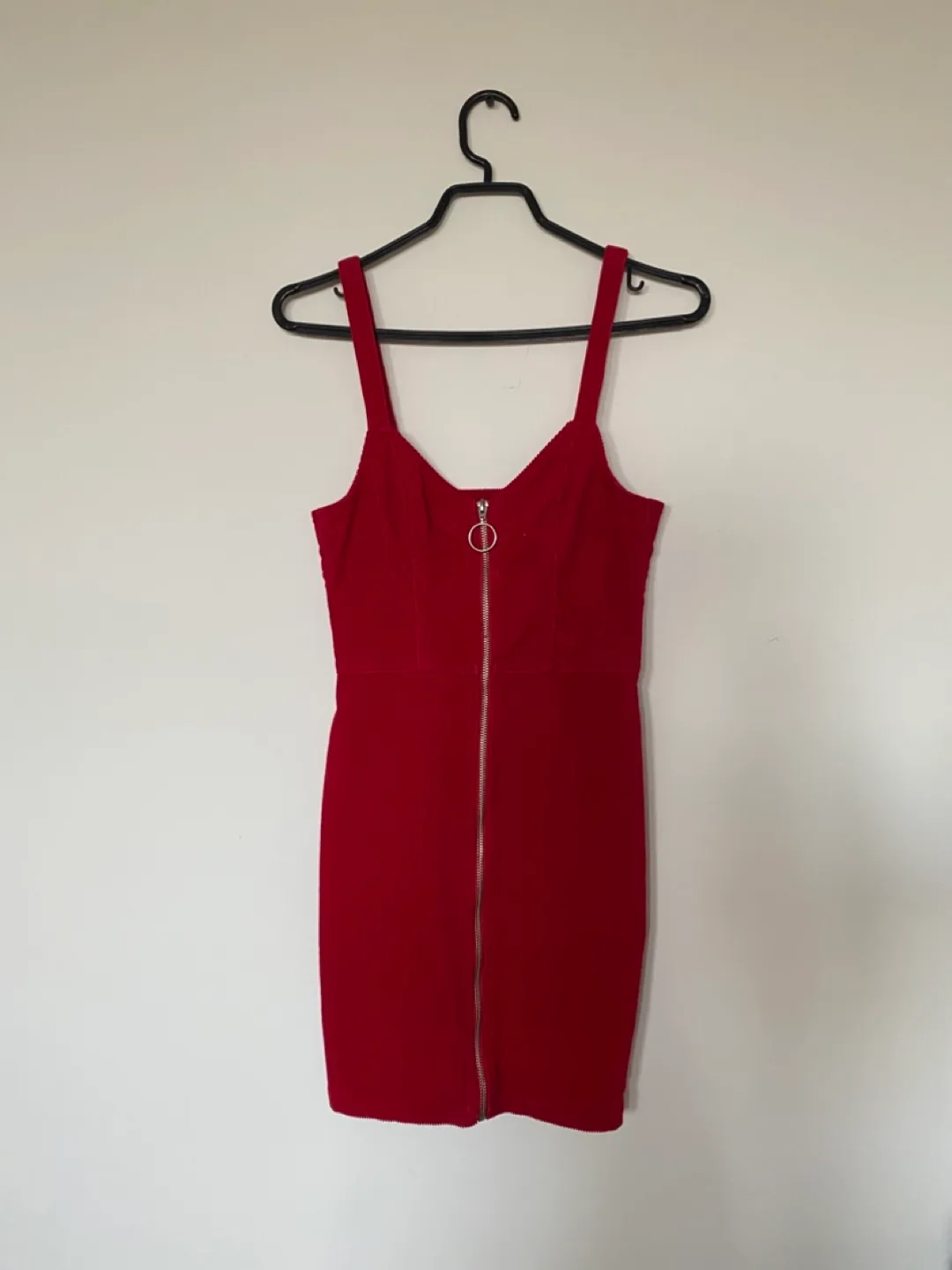 Red corduroy dress - XS image indicator(2)