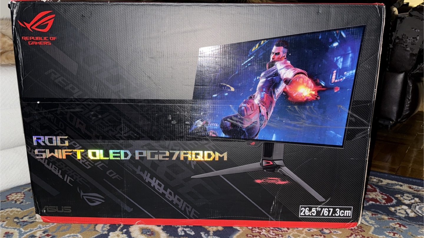 NEGOTIABLE] ASUS ROG Swift 27” 1440 P OLED Monitor PG27AQDM