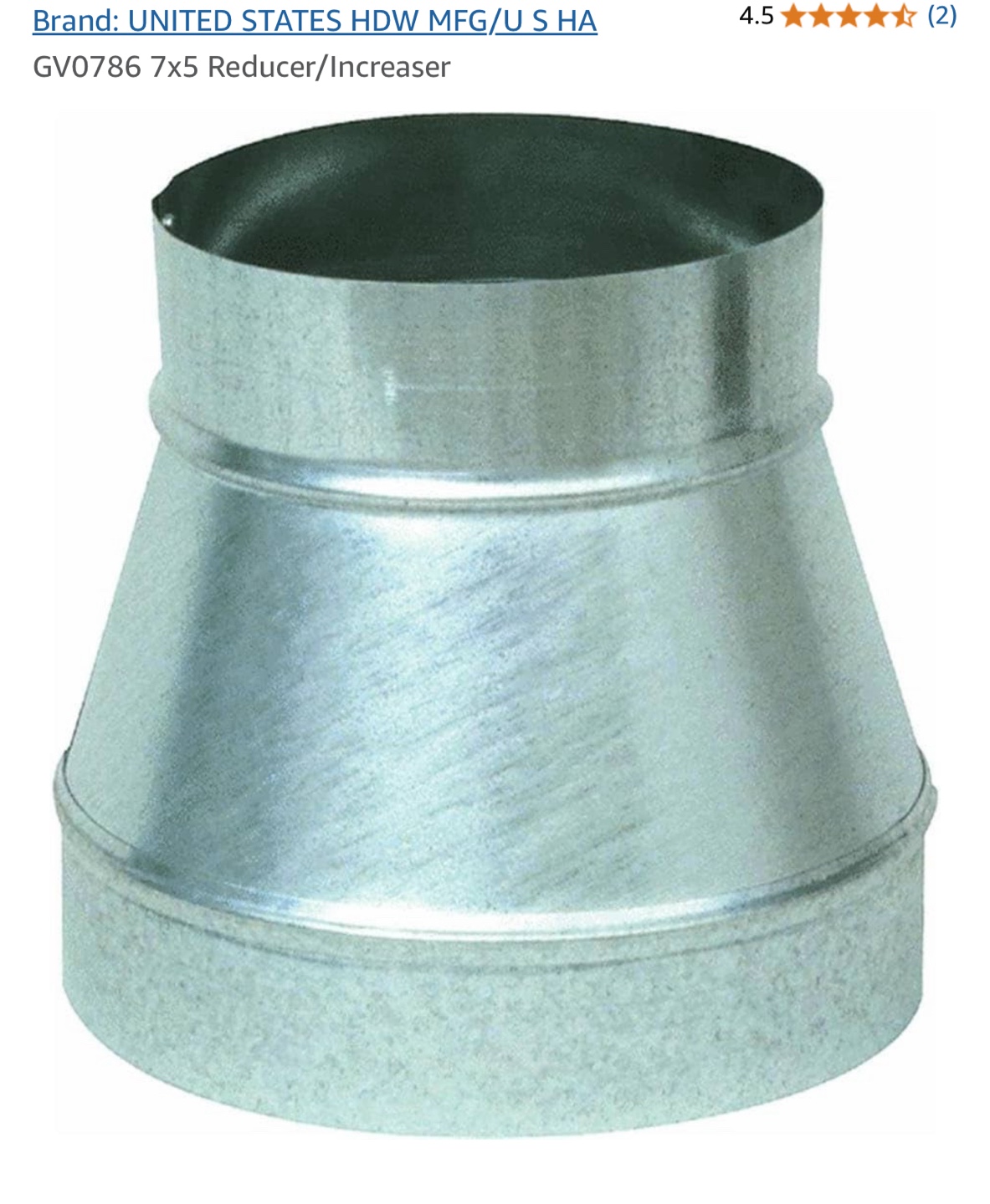 Duct Reducer