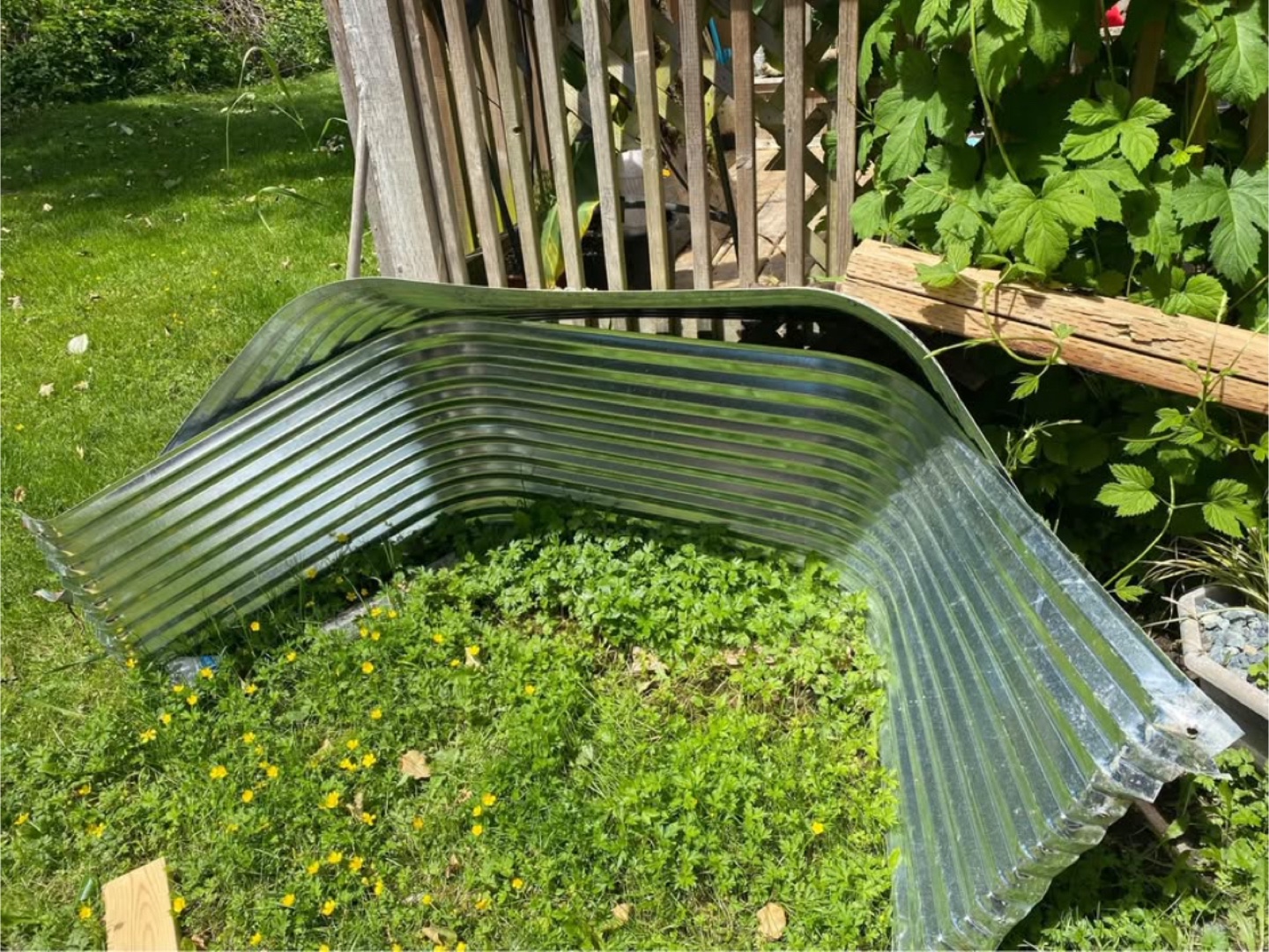 $150 for both Two Corrugated steel for window well