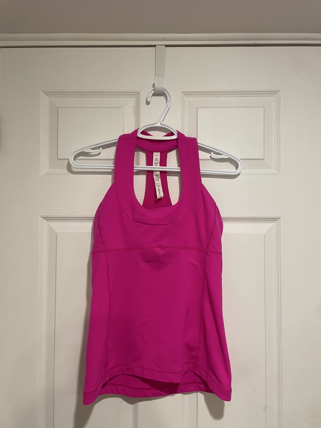 Lululemon Hot Pink Racerback Tank Top