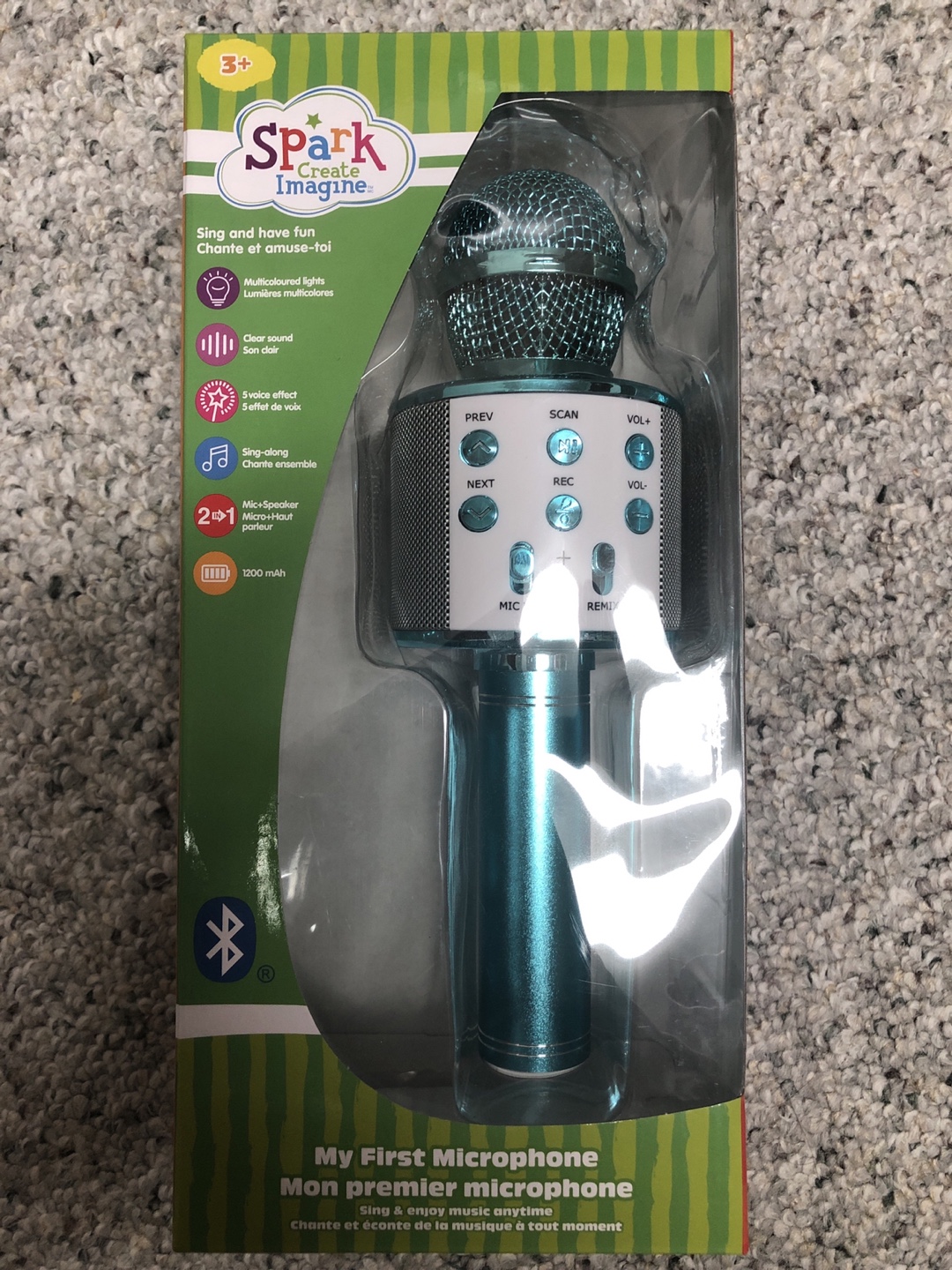 Bluetooth Karaoke Microphone with Speaker