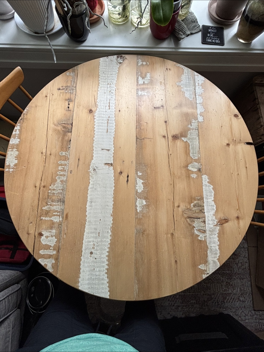 Wood Dining Set w Danish Style Chairs - photo 3