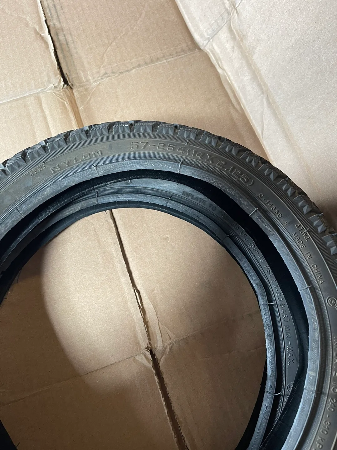 Two 57-254(14X2.125) Bicycle Tires image indicator(3)