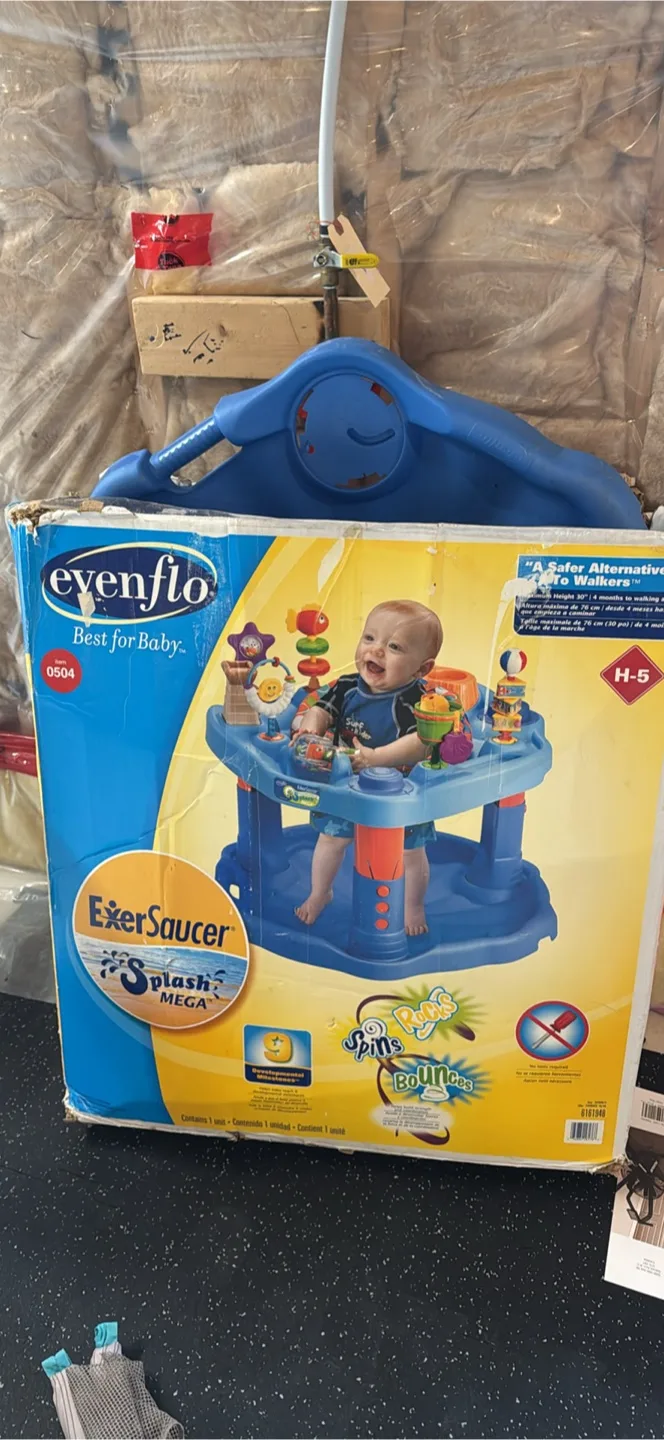 Evenflo ExerSaucer Splash Mega Baby Activity Center thumbnail