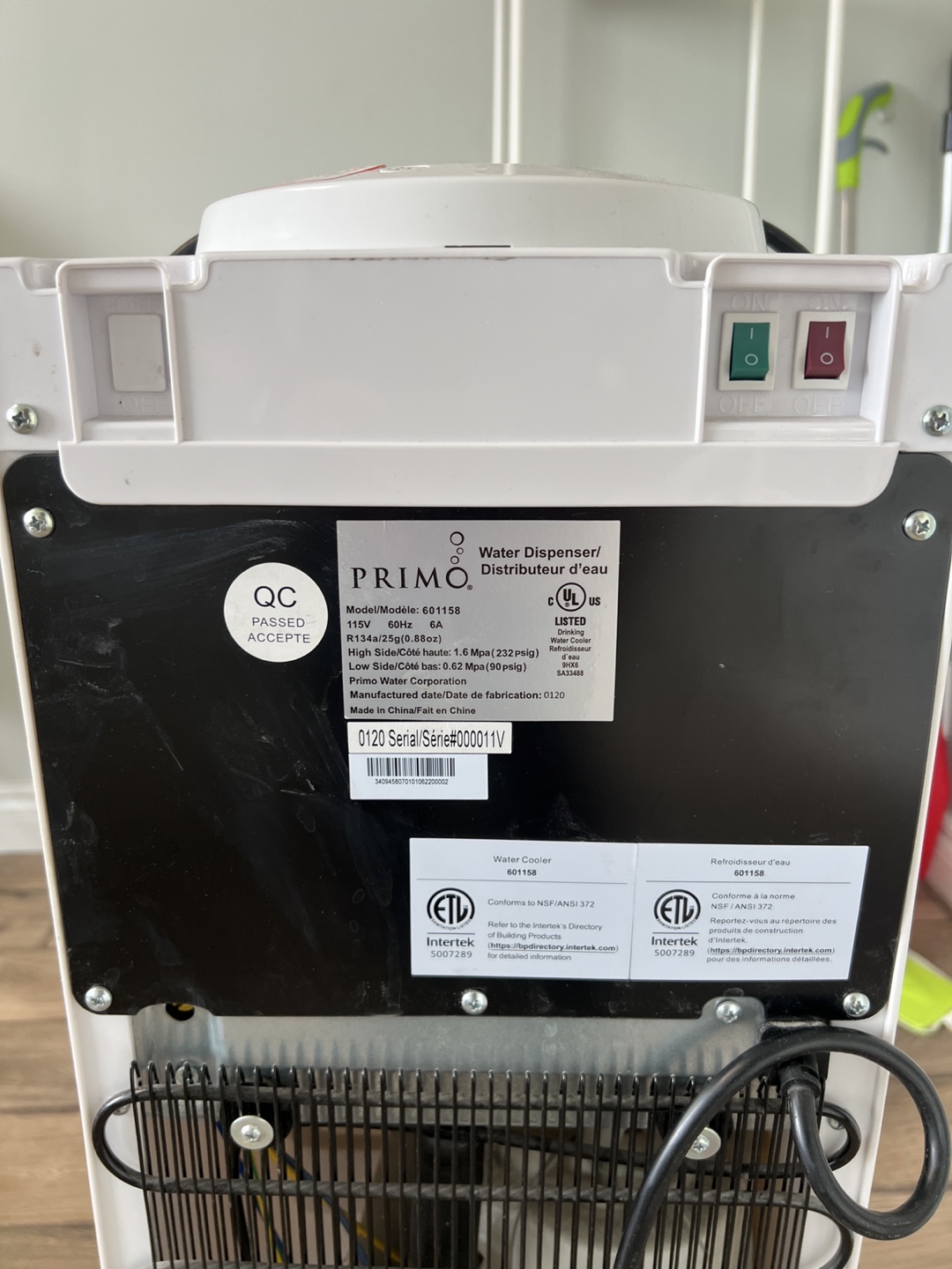Primo Water Cooler Dispenser - photo 3