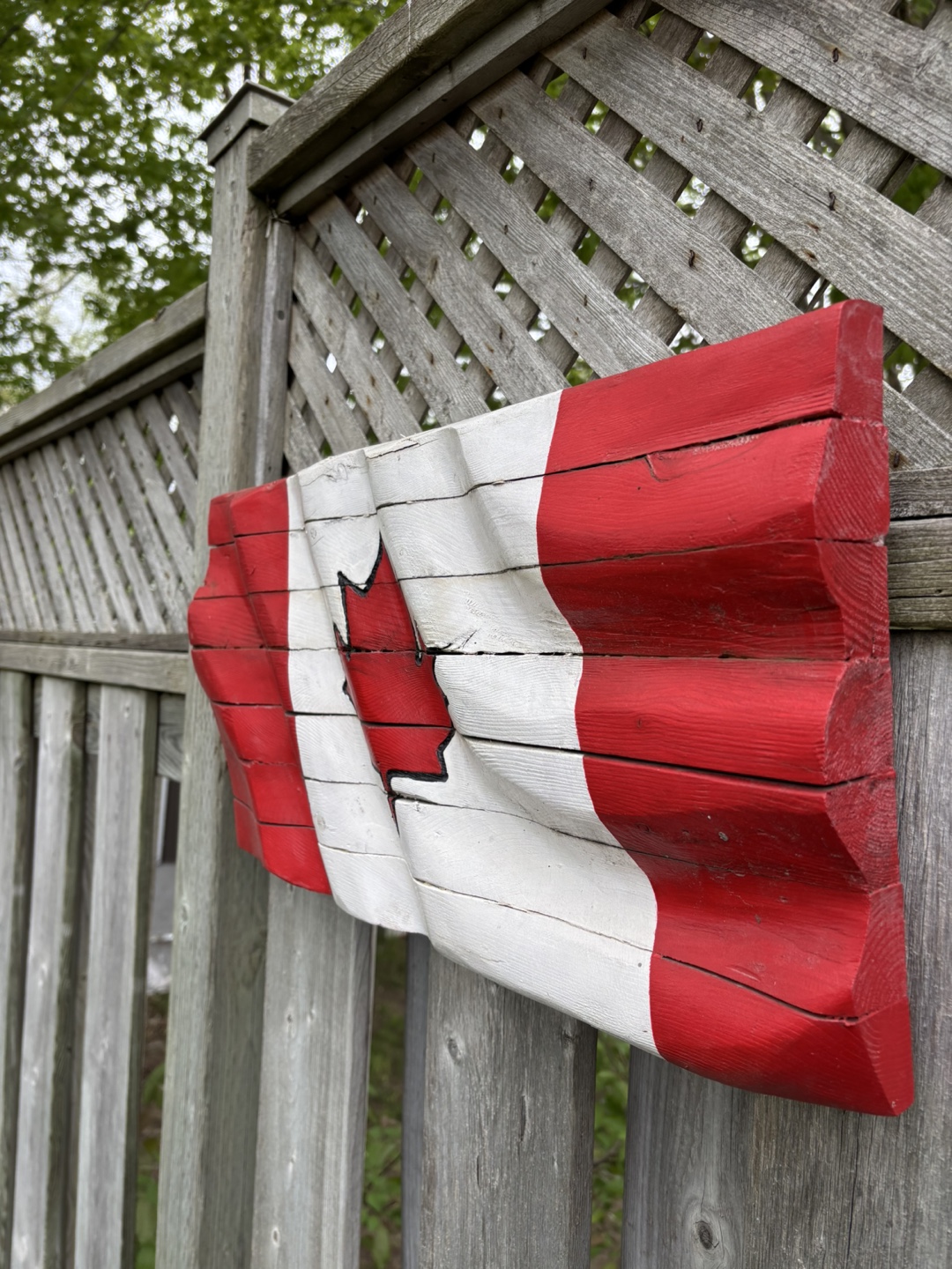 Canadian Flag Wood Wall Decor 🏒 - photo 3