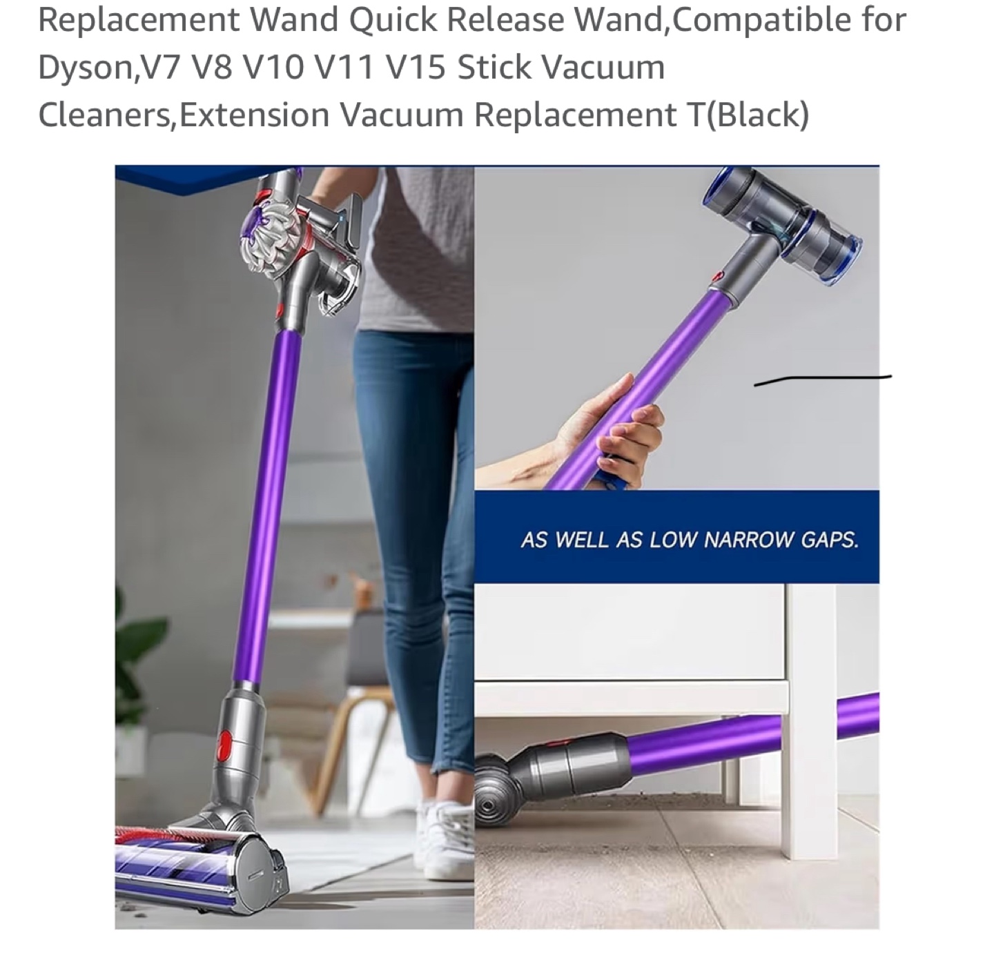Dyson Vacuum Replacement Wand - photo 2