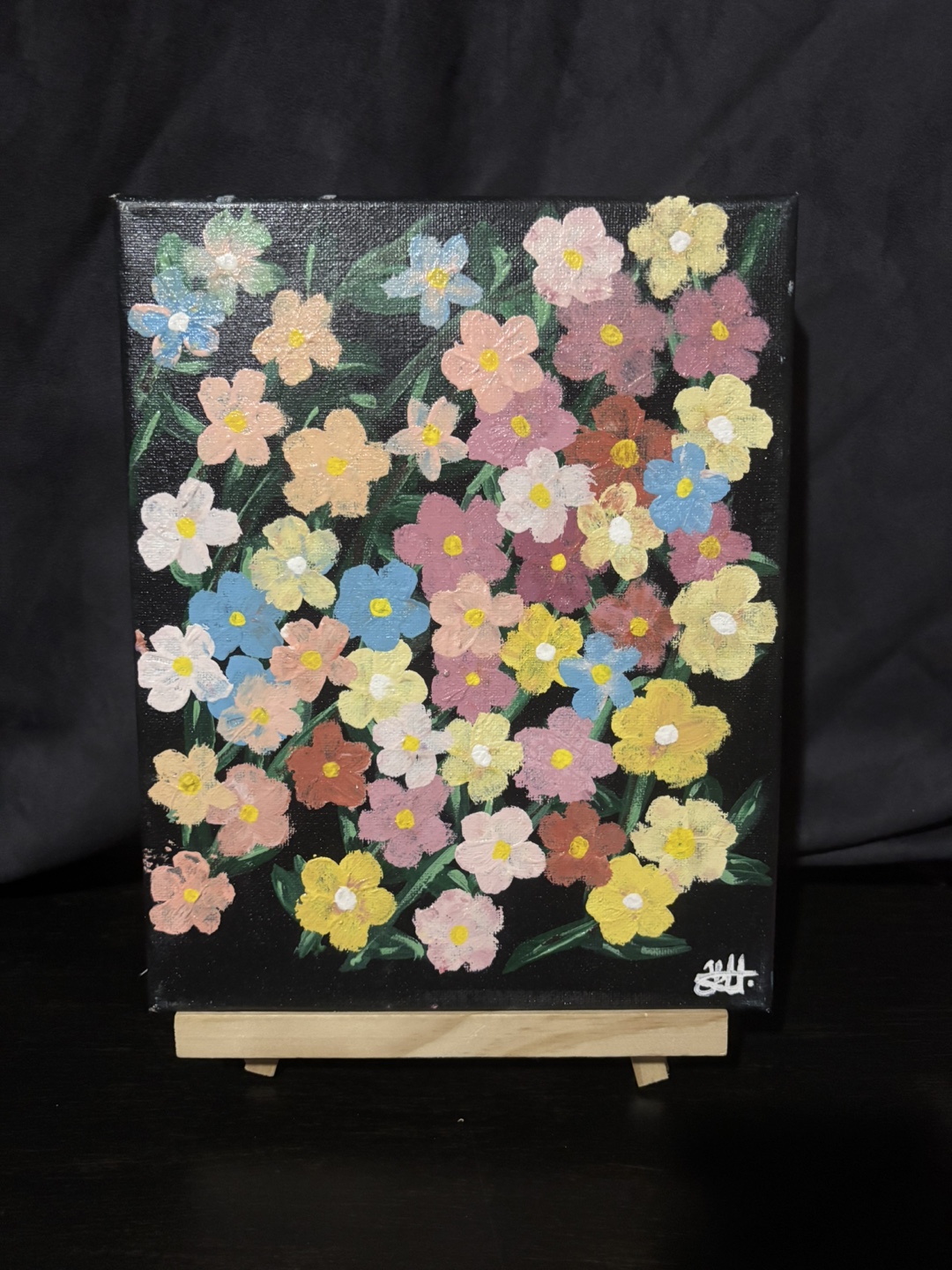 Flower acrylic Painting