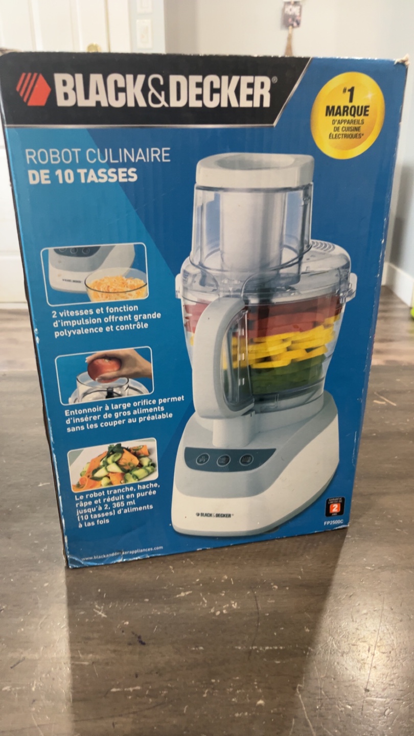 Black & Decker 10-Cup Food Processor FP2500C