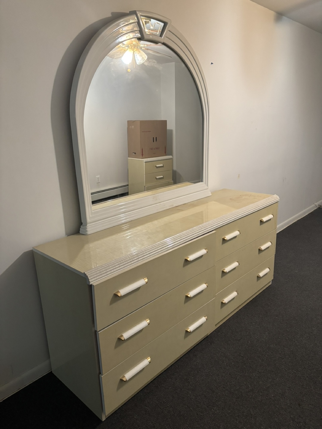 6-Drawer Dresser with Mirror - photo 2
