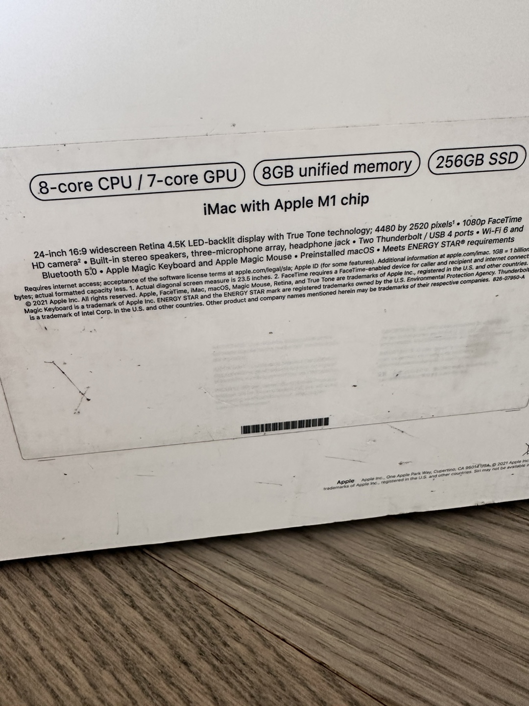 New Apple iMac 24-inch 8GB RAM 256GB SSD - photo 4