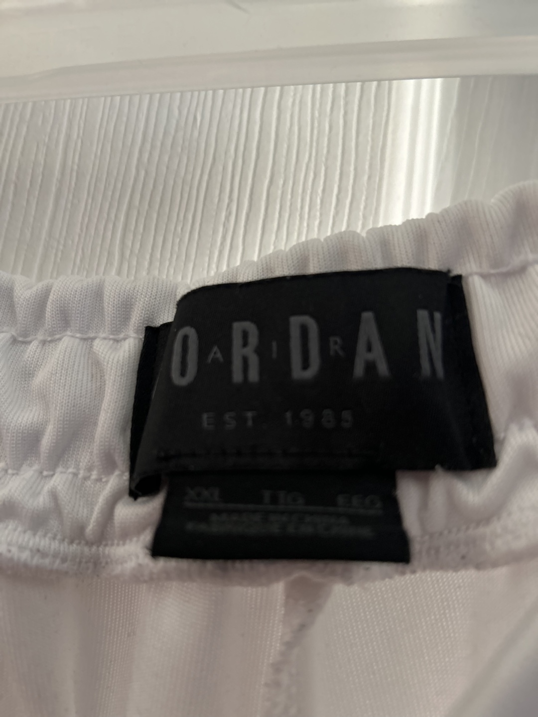 Jordan Brand White Track Pants - Size XXl - photo 3