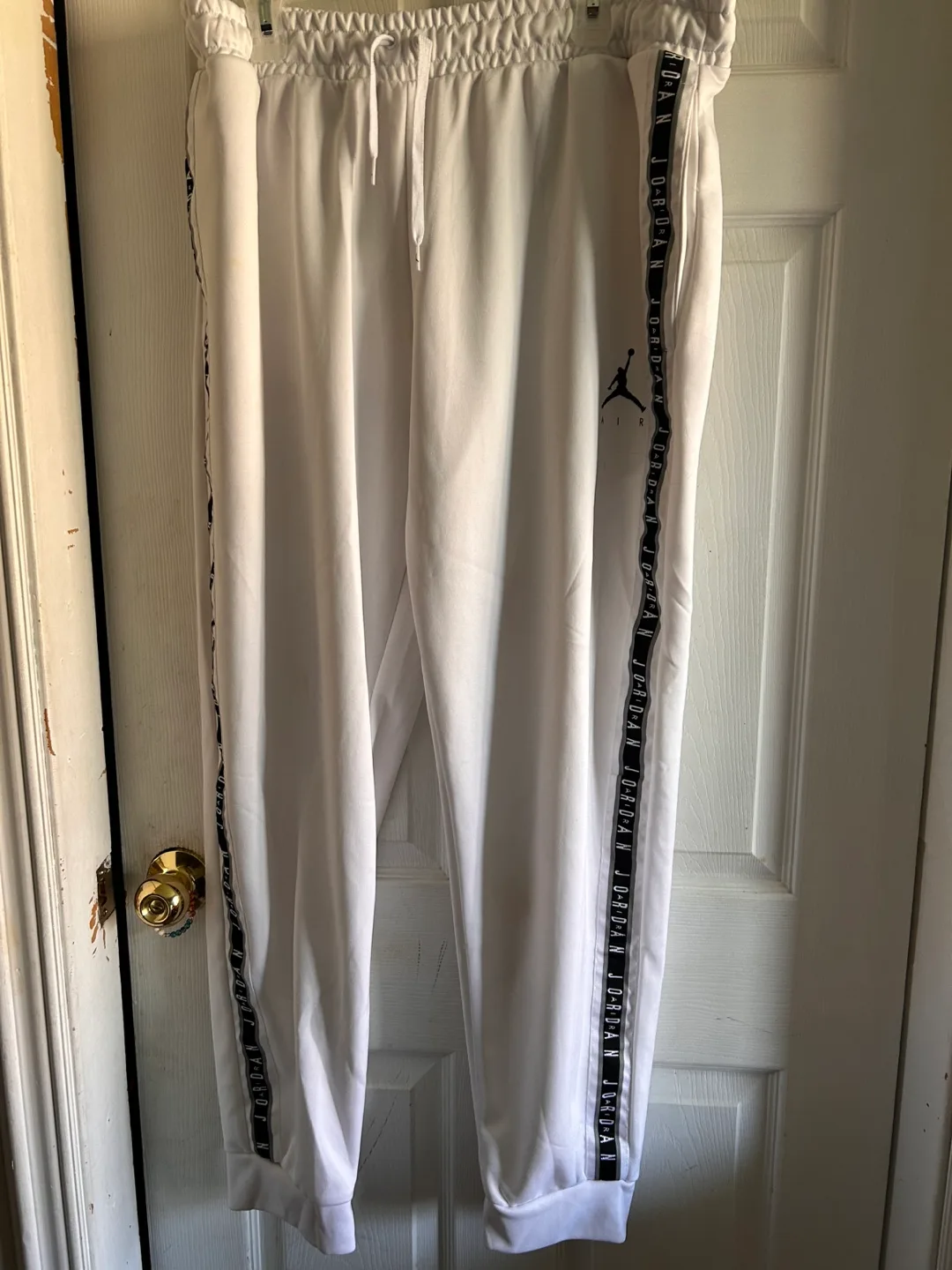 Jordan Brand White Track Pants - Size XXl thumbnail