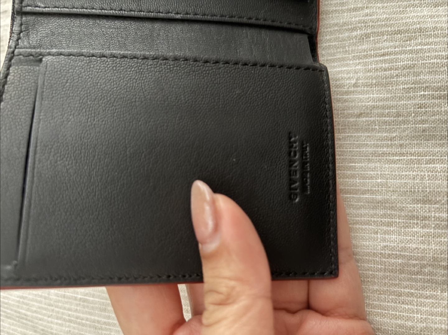 Givenchy Red Leather Wallet - photo 2