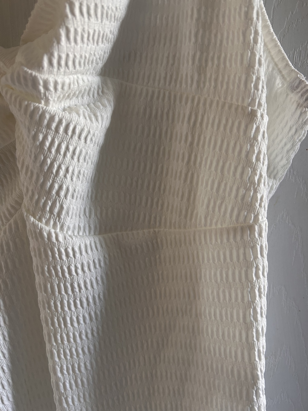 SHEIN Curve White Ribbed Bodysuit - 4XL - photo 3