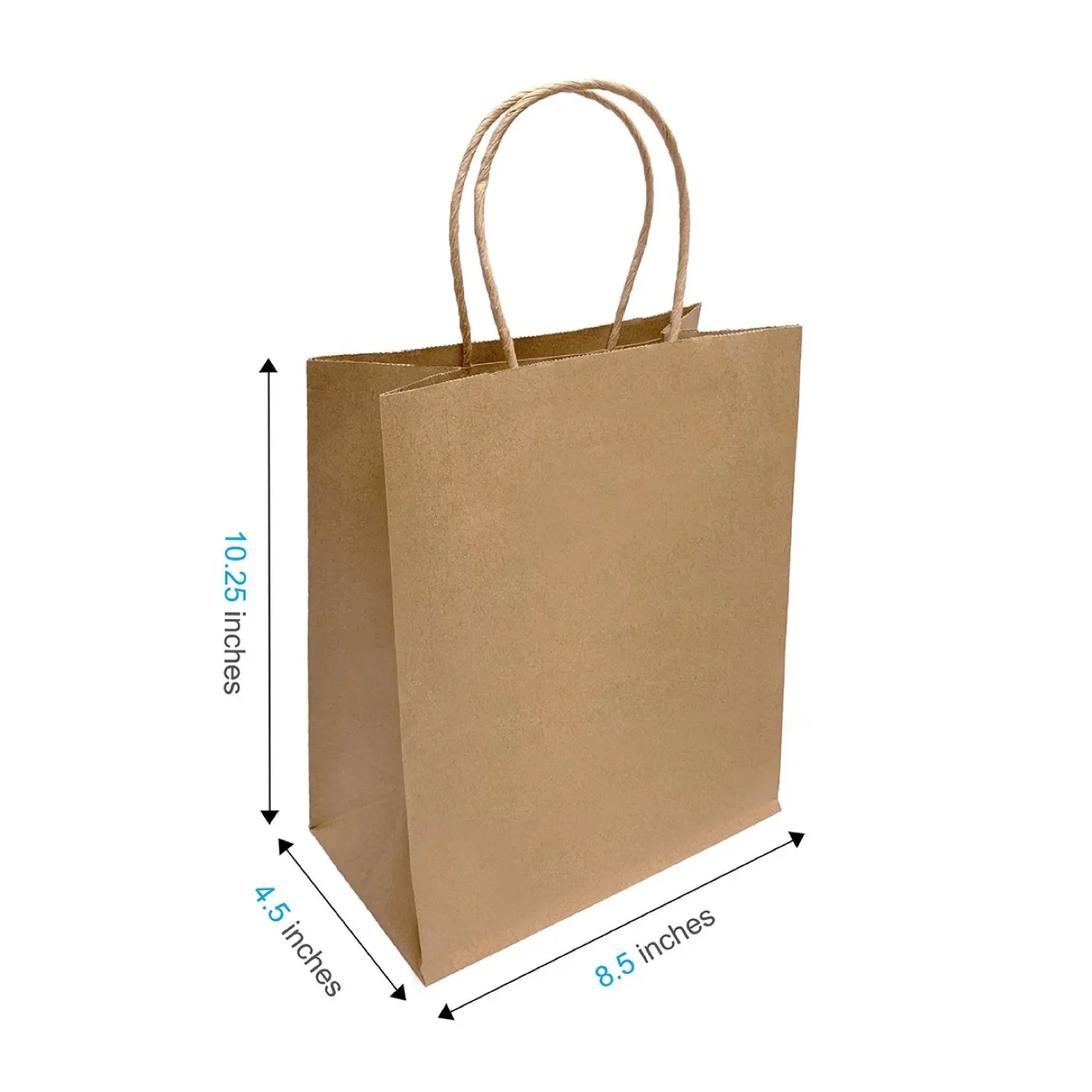 Ecopackaging Compostable Paper Bag with Rope Handles thumbnail