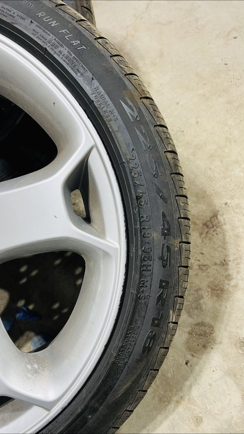 BMW 18" Alloy Wheels with Tires - photo 3