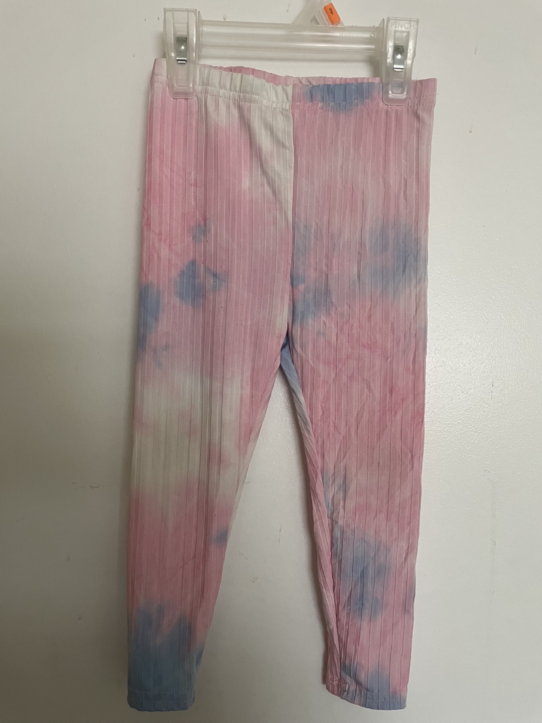 SHEIN Baby Girl's Tie-Dye Ribbed Top and Leggings Set (18-24 M) - photo 2