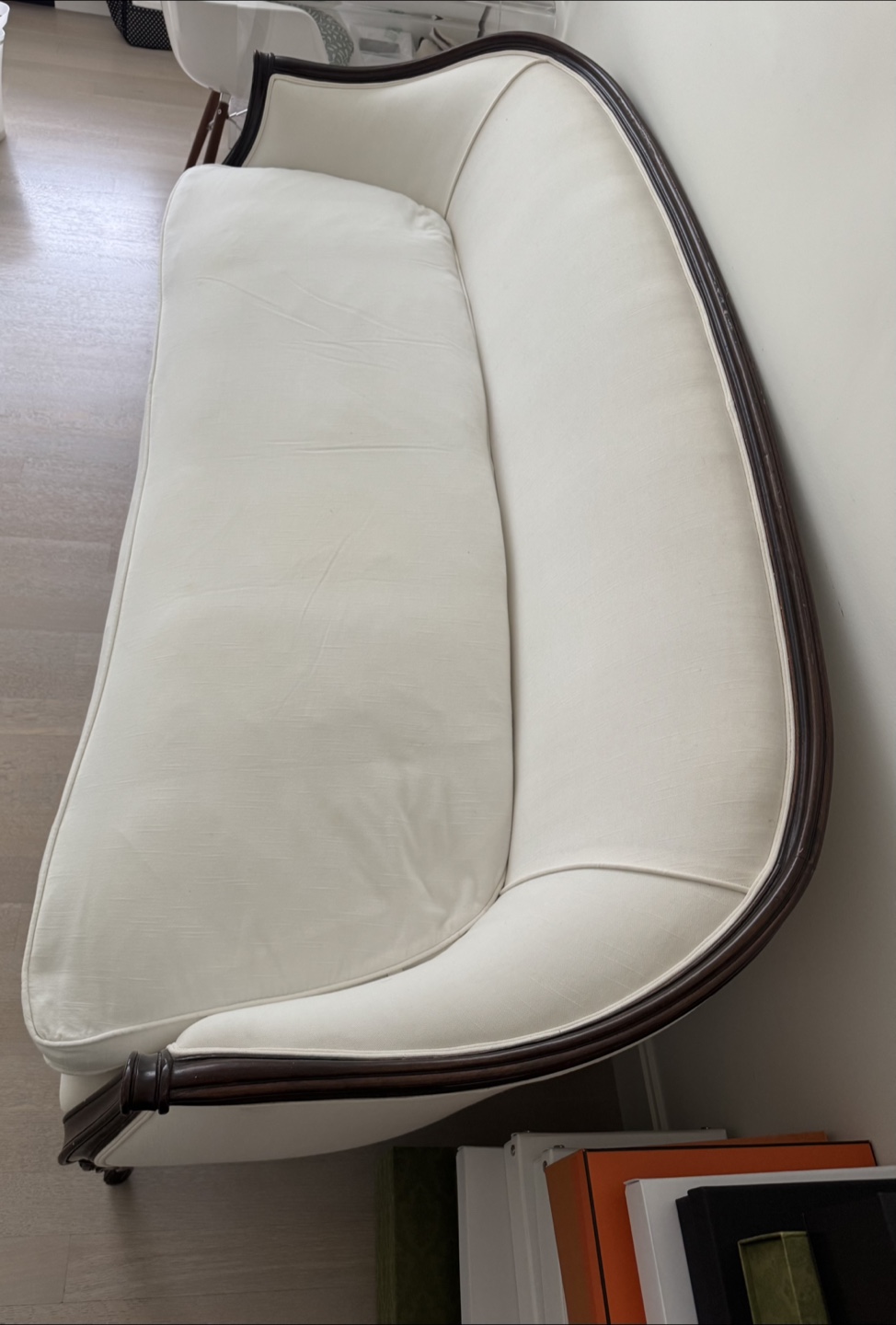 French Style White Sofa - photo 3