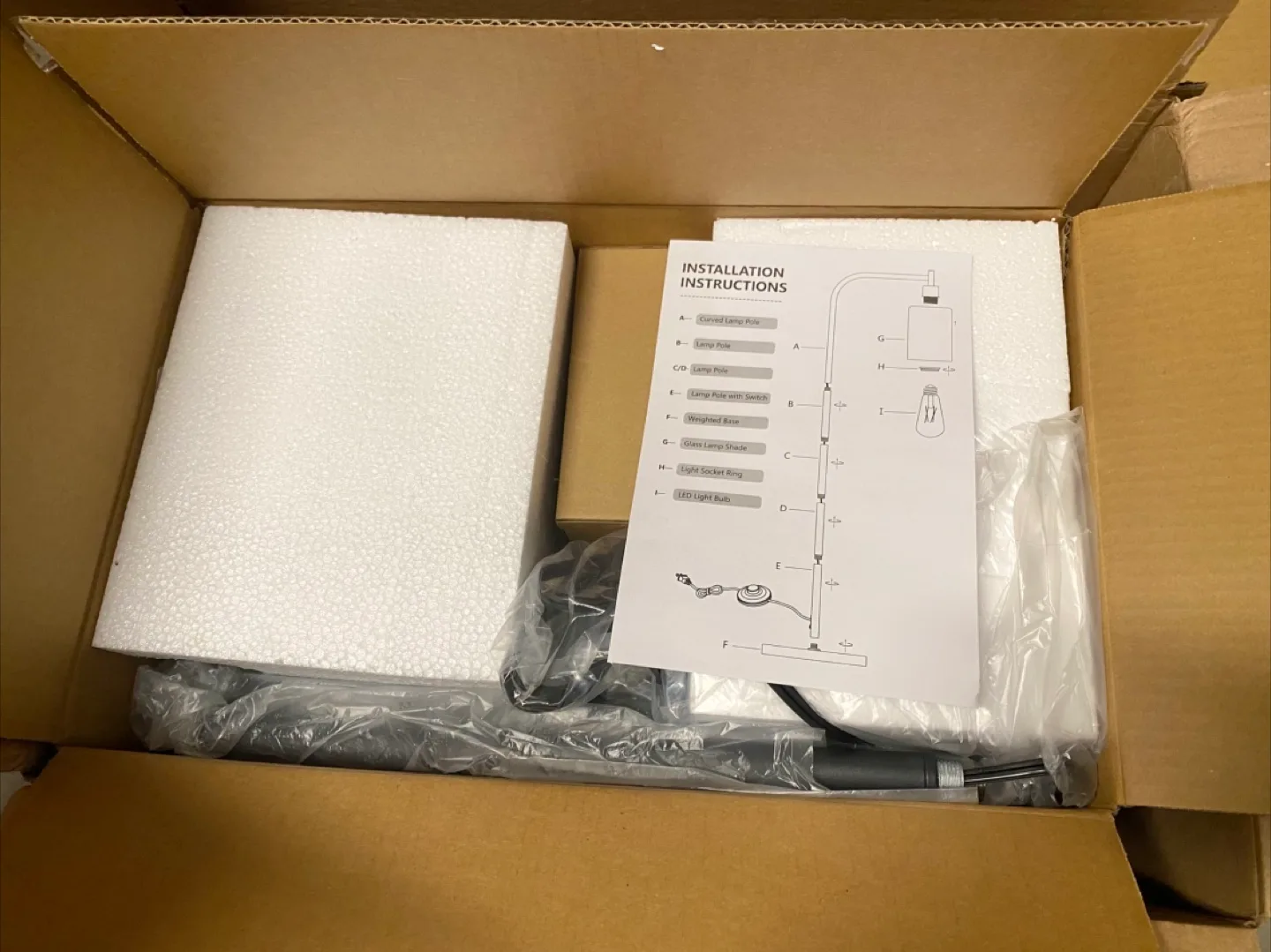 New Glass floor lamp image indicator(4)