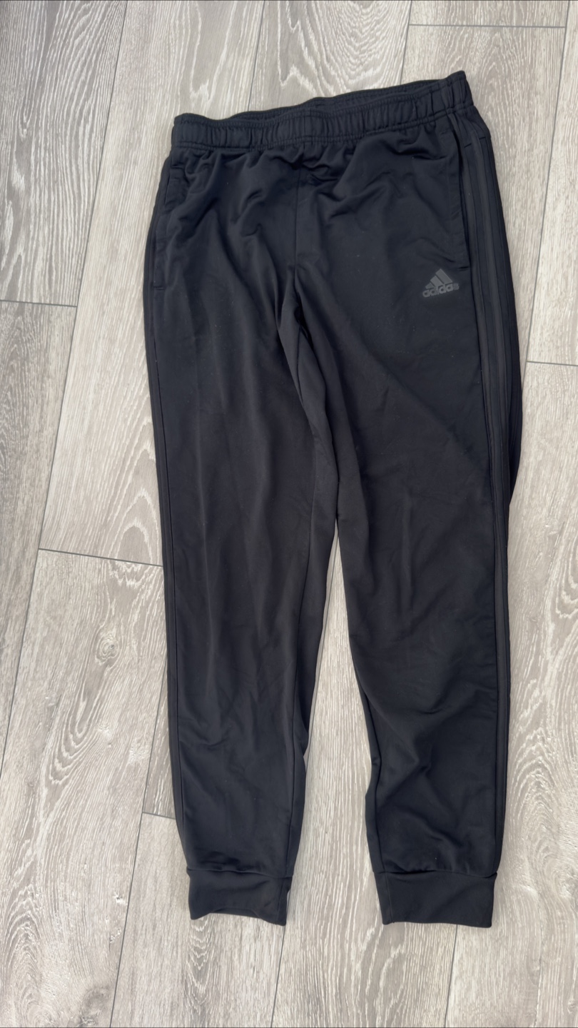 Adidas Men's Black Track Pants
