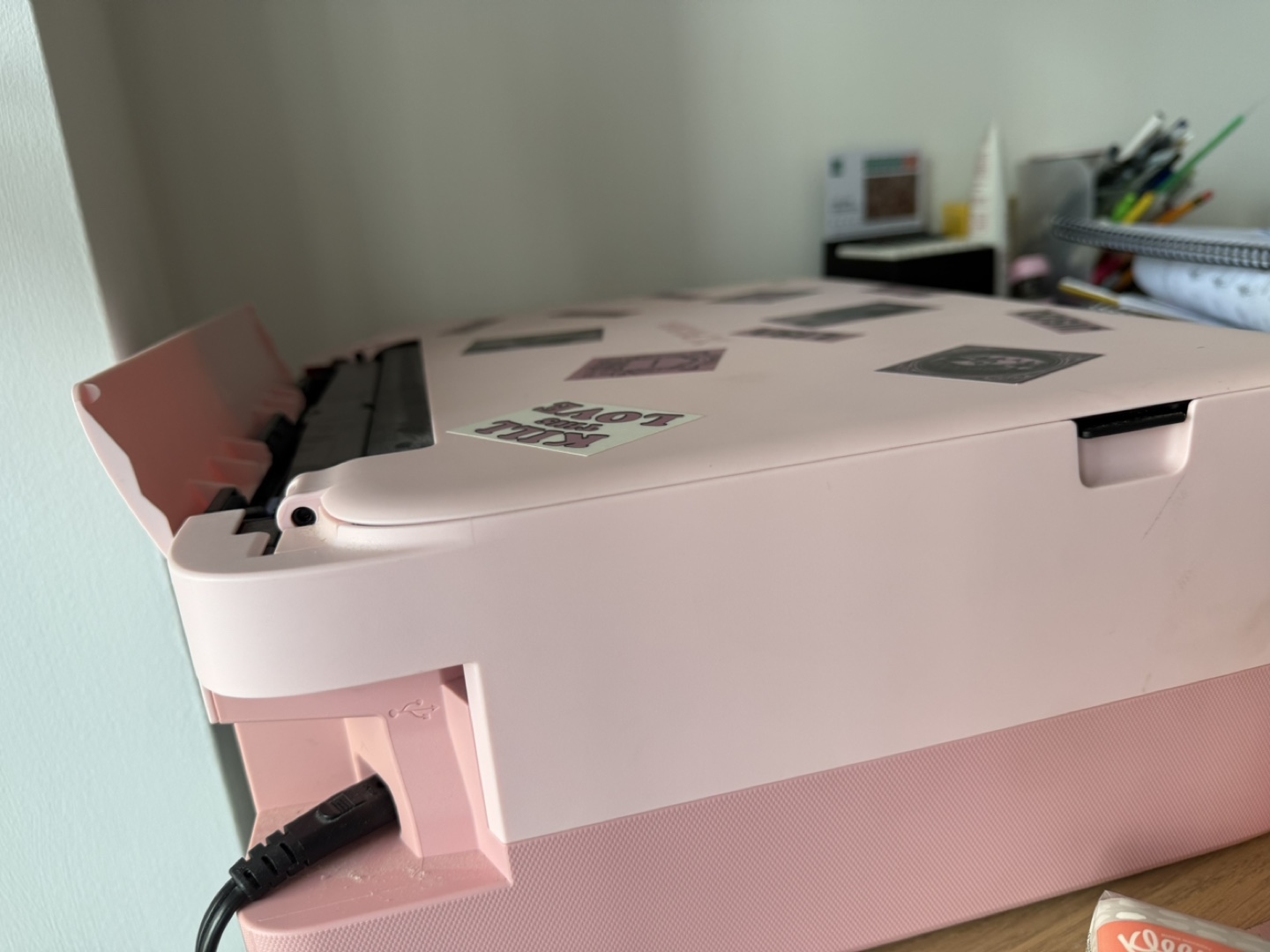 Pink Canon PIXMA All-in-One Printer