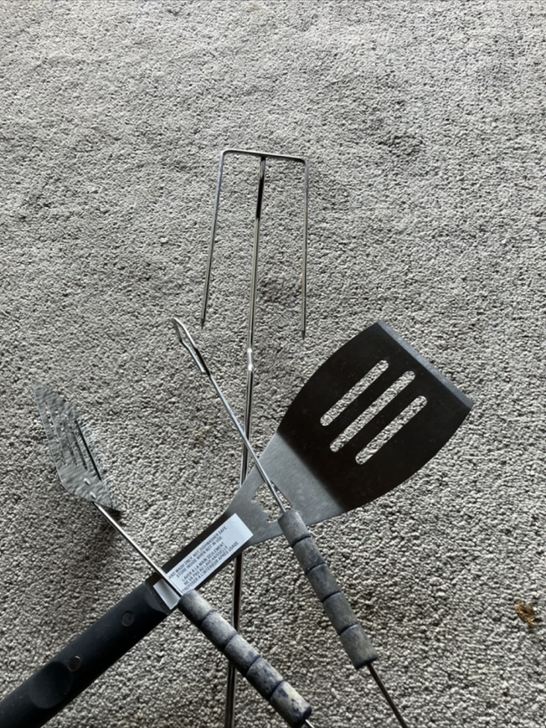 BBQ Tool Set - Spatula, tong and Sausage Roasting Stick - photo 3
