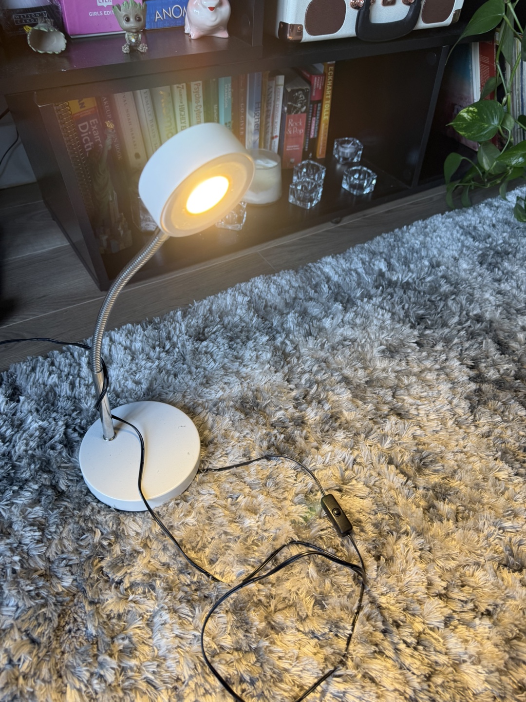 White LED Desk Lamp with Gooseneck - photo 2