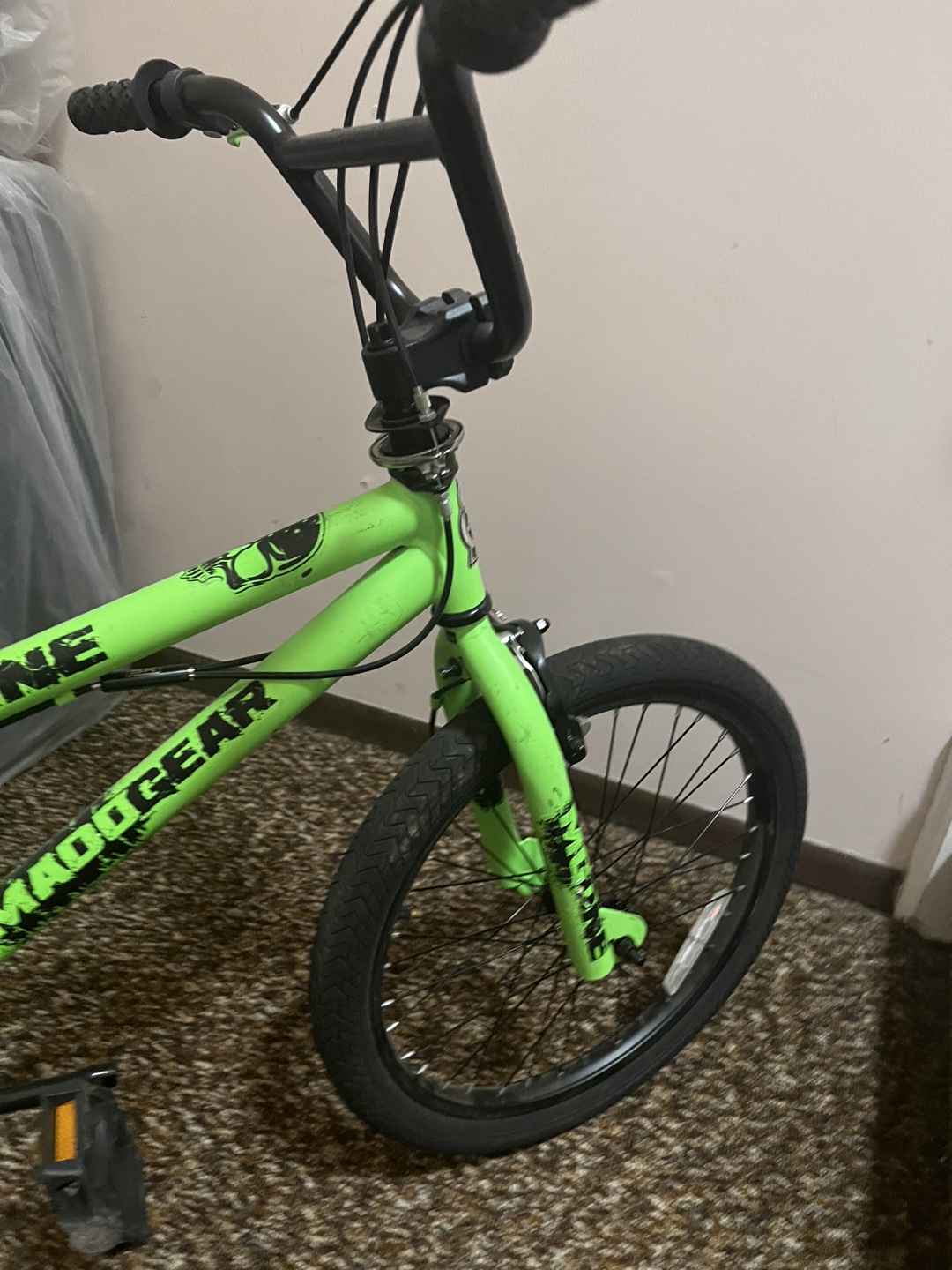 MGONE Madgear BMX Bike - Lime Green - photo 4