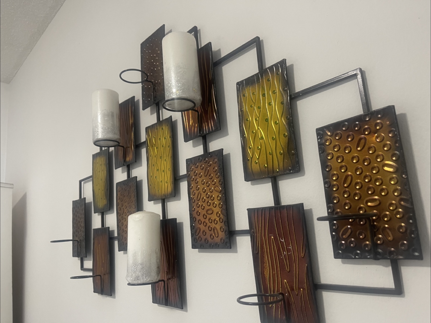 Metal Wall-Mounted Candle Holder - photo 5