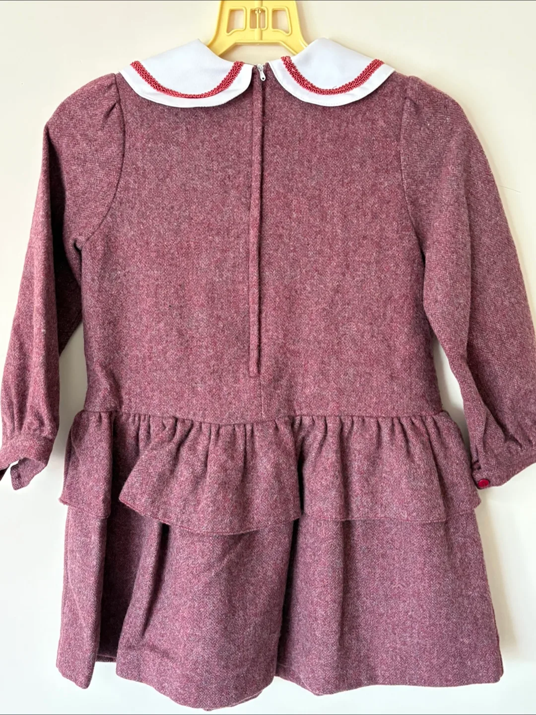 Girls’ Burgundy Dress image indicator(2)