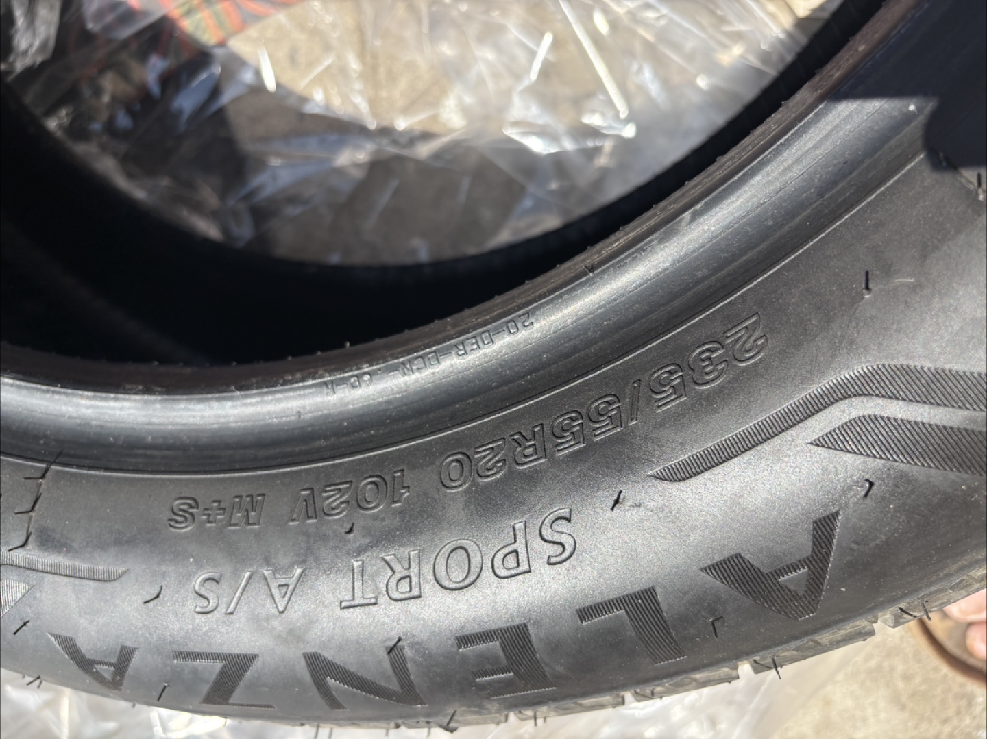 Bridgestone Alenza Sport A/S 235/55R20 102V Tires - photo 2