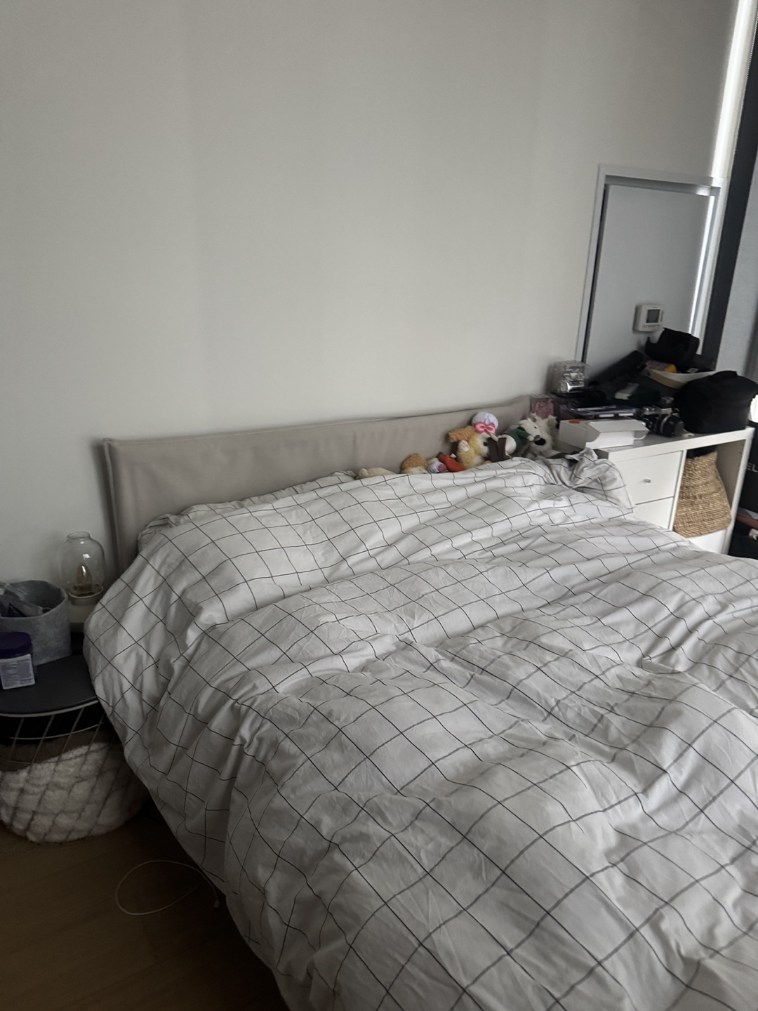 IKEA HAUGSVAR Hybrid Mattress - Full, Firm/Dark Gray