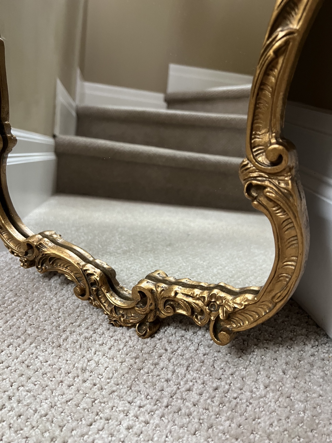 Vintage Ornate Mirror - photo 4