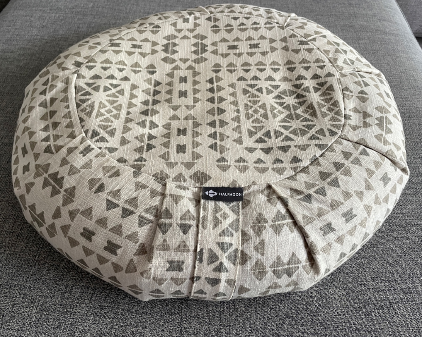 Halmoon Meditation Cushion - Geometric Pattern