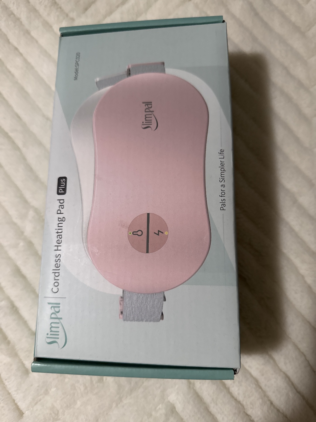 SlimPal Cordless Heating Pad Plus - Pink - photo 2