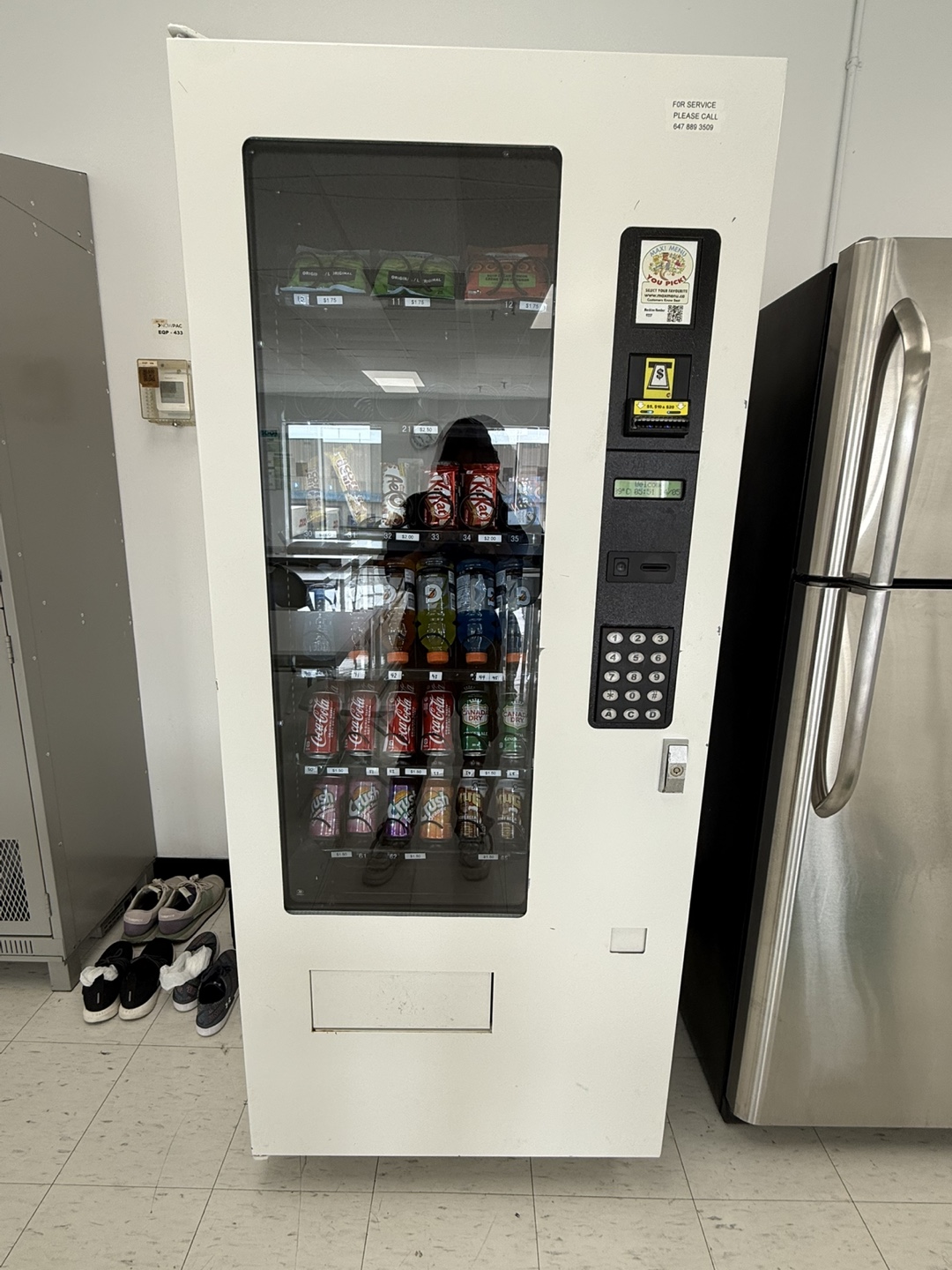 Combo Vending Machine with location for sale