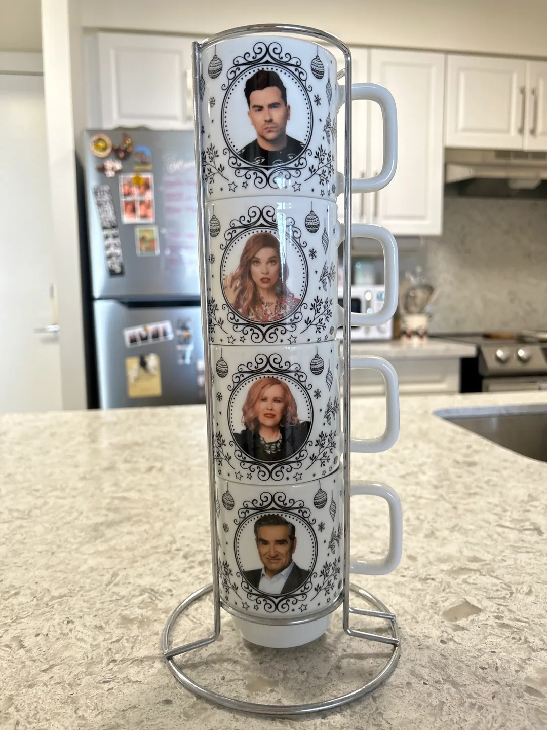 Schitt's Creek Espresso Cup Set of 4 with Stand image indicator(2)