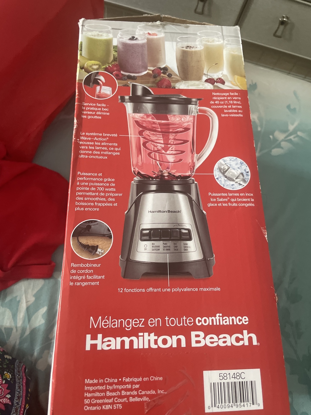 Hamilton Beach Power Elite Blender - 40 oz Glass Jar - photo 2