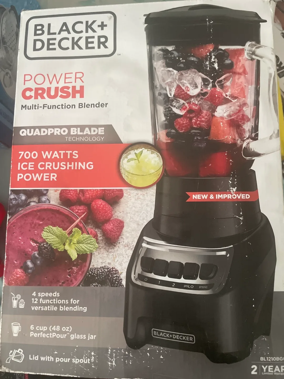 Black+Decker PowerCrush Multi-Function Blender - 700 Watts thumbnail