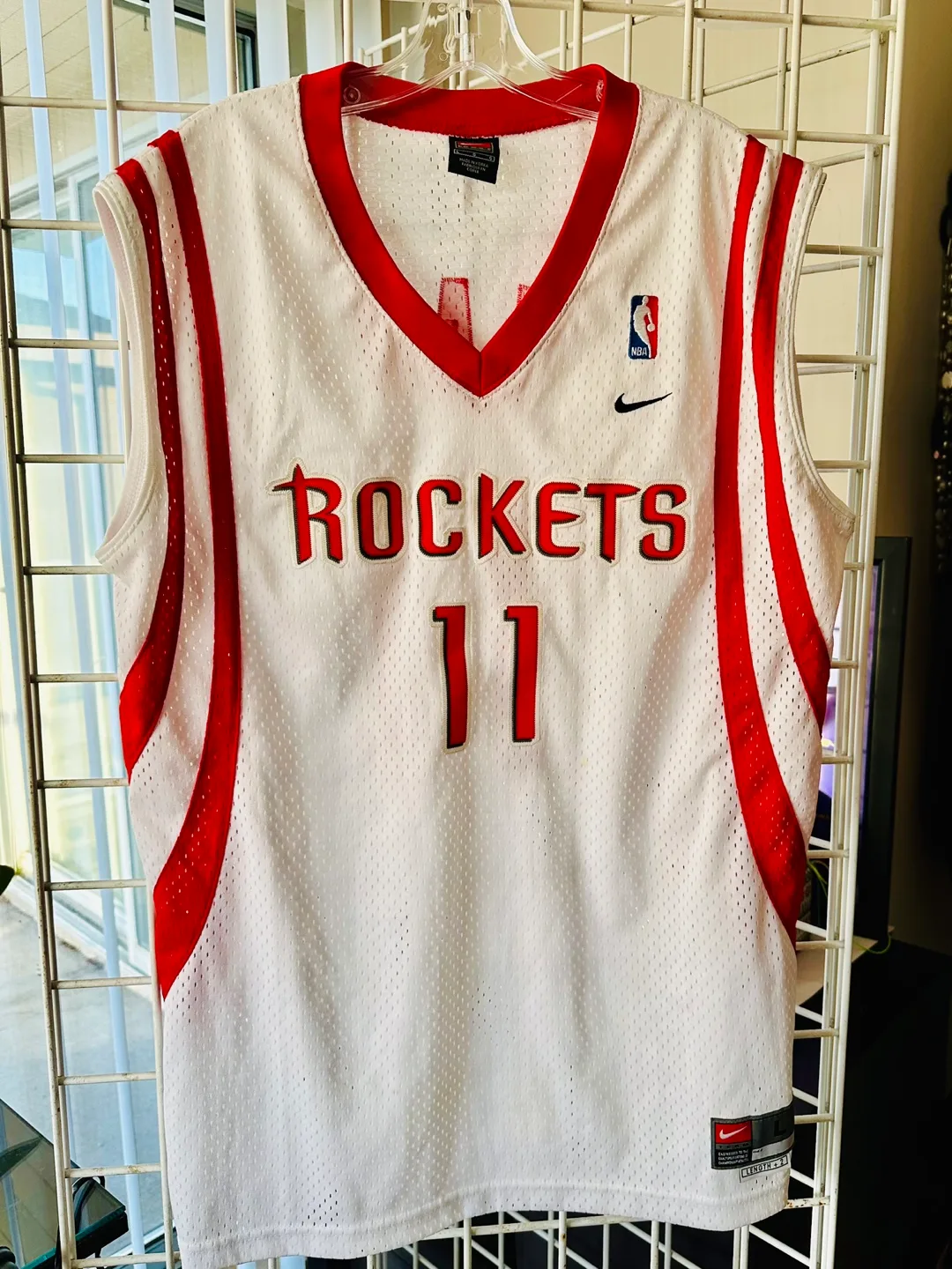 Yao Ming #11 Houston Rockets Nike Jersey Size Large thumbnail