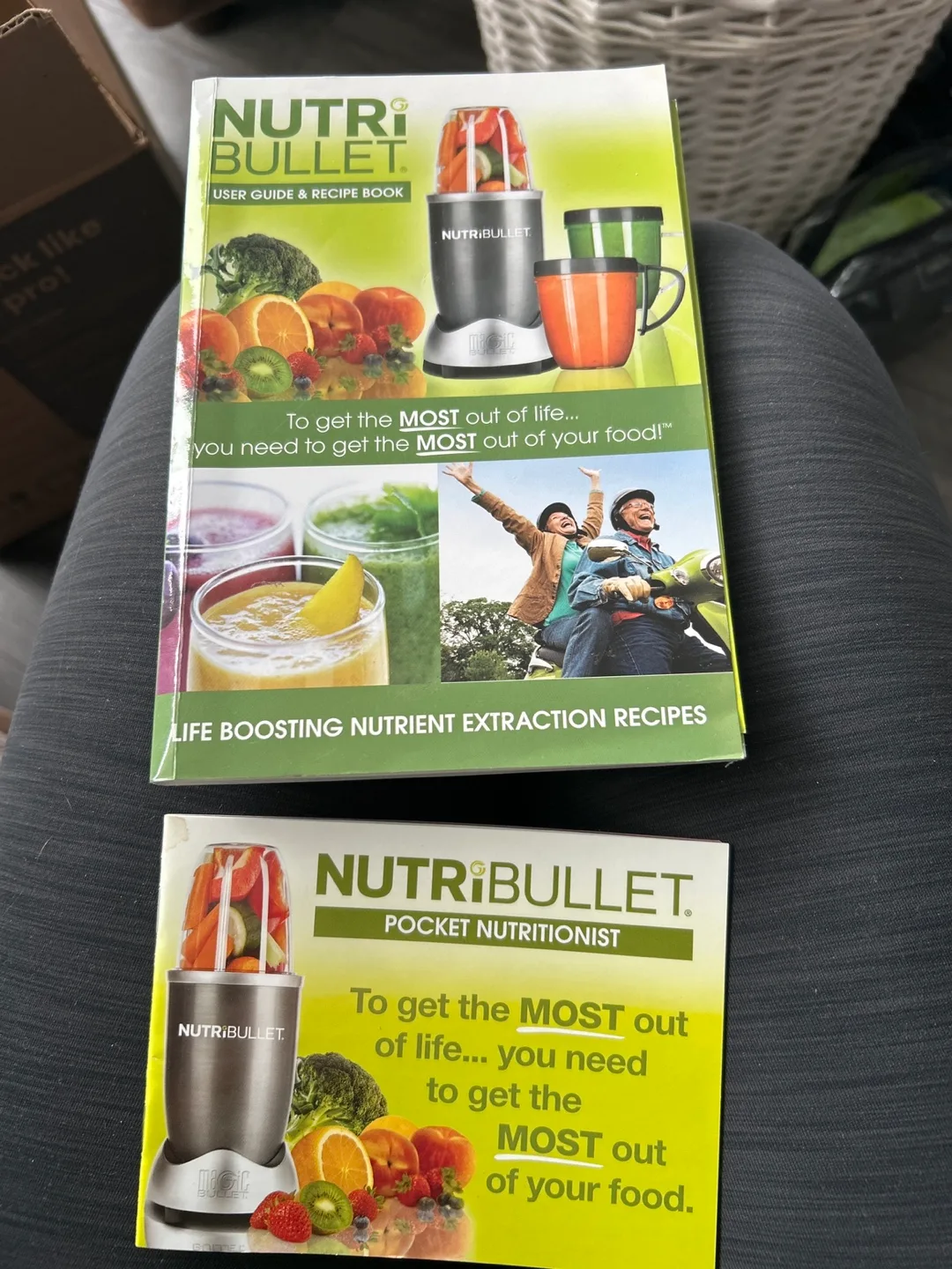 NutriBullet User Guide & Recipe Book with Pocket Nutritionist thumbnail