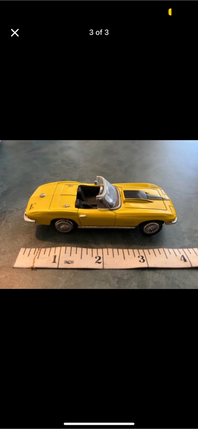 Lot of 3 Classic Car Die-Cast Model Vehicles - photo 2