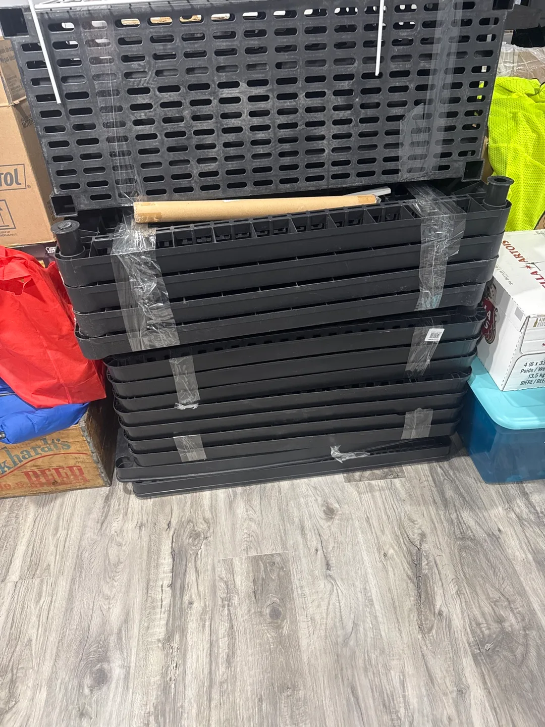 Stackable Plastic Storage shelf thumbnail