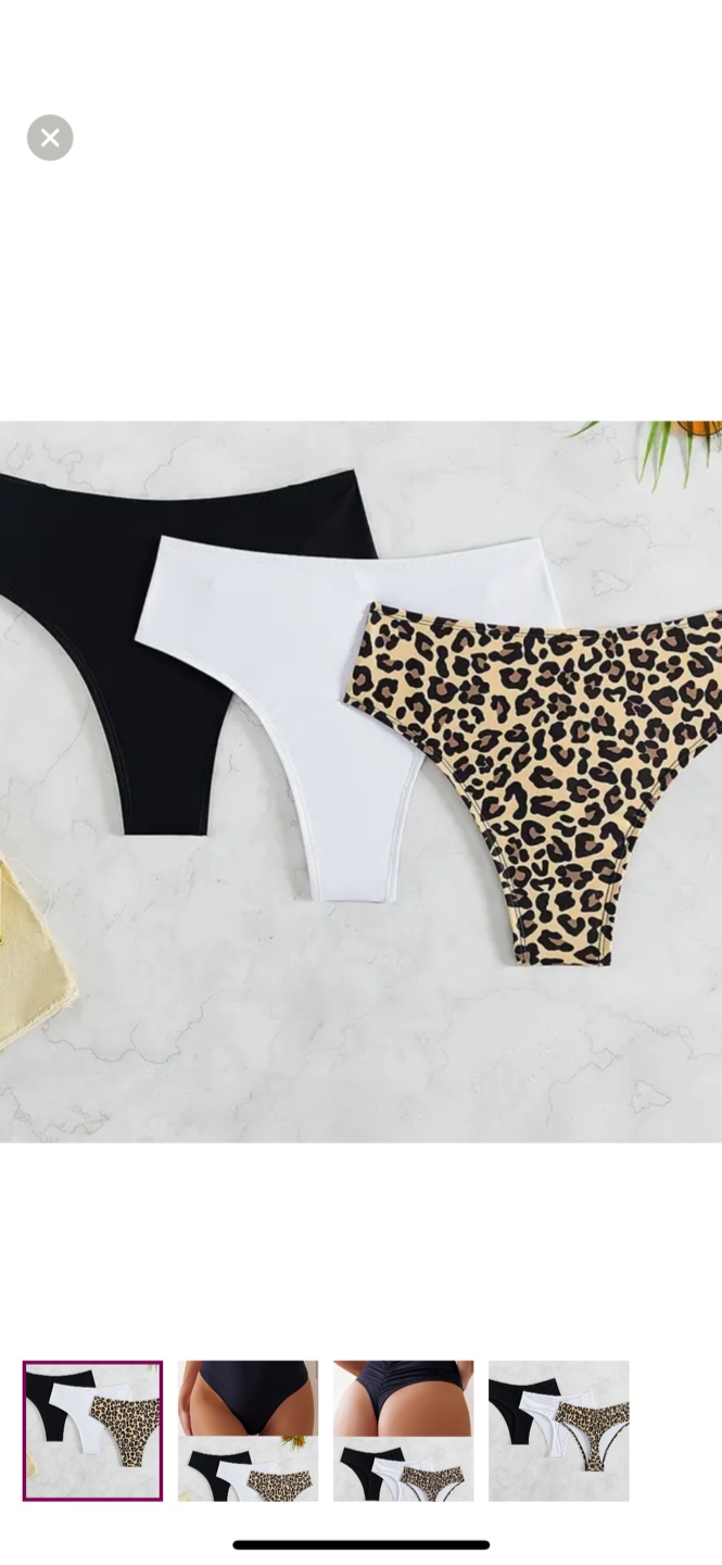Three-pack Women's Bikini Bottoms🏒