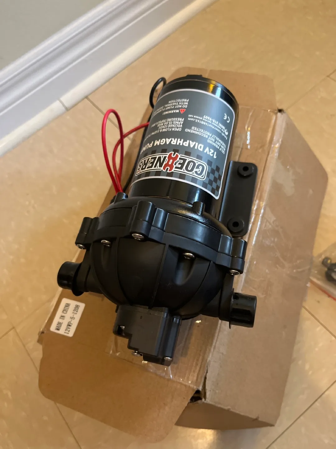 GoPower 12V Diaphragm Pump - New thumbnail