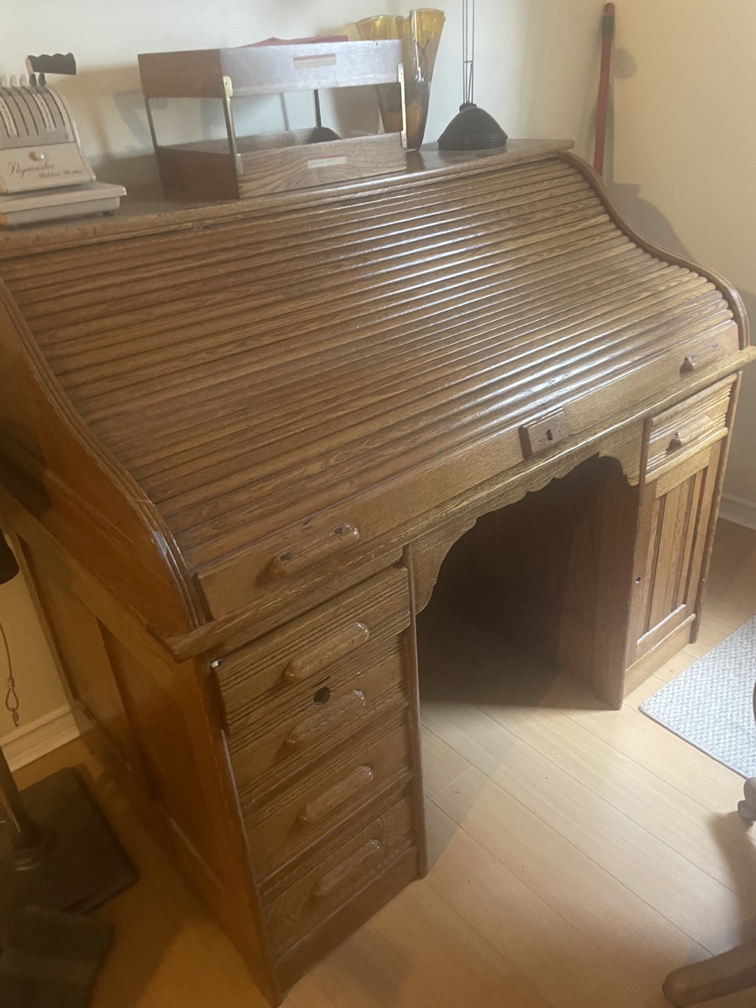 Vintage Rolltop Desk - photo 2
